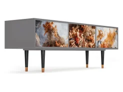 Mueble de TV - 170х59х48 cm - T4 - Versailles, Cinza^ Móvel De Tv