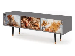 Mueble de TV - 170х59х48 cm - T4 - Versailles, Cinza^ Móvel De Tv