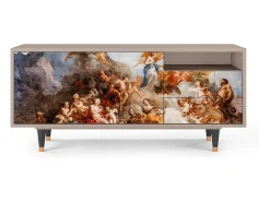 Móvel De Tv| Mueble de TV - 125х56х41 cm - T7 - Versailles, Latte Bege