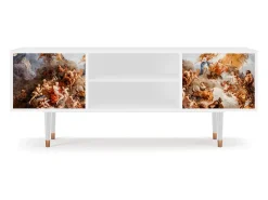 Mueble de TV - 170х69х48 cm - T2 - Versailles, Branco^ Móvel De Tv
