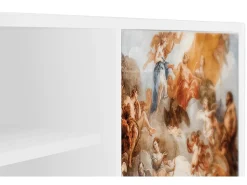 Mueble de TV - 170х69х48 cm - T2 - Versailles, Branco^ Móvel De Tv