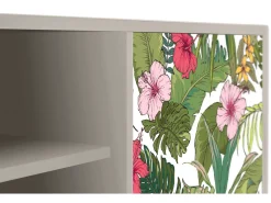 New Mueble de TV - 170х69х48 cm - T2 - Verdant Tropics, Areia Bege