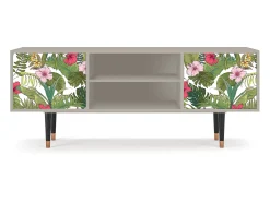 New Mueble de TV - 170х69х48 cm - T2 - Verdant Tropics, Areia Bege