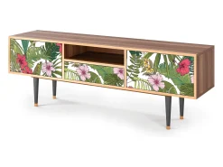 Outlet Mueble de TV - 170х59х41 cm - T6 - Verdant Tropics, Nogueira Castanho
