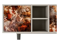 Mueble de TV - 150х69х41 cm - T5 - Versailles, Areia^ Móvel De Tv