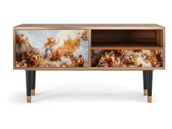 Best Mueble de TV - 115х59х48 cm - T3 - Versailles, Nogueira Castanho