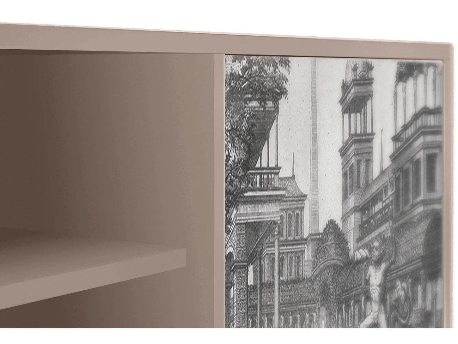 Mueble de TV - 170х69х48 cm - T2 - View of the Piazza, Latte^ Móvel De Tv