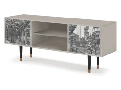 Mueble de TV - 170х69х48 cm - T2 - View of the Piazza, Areia^ Móvel De Tv