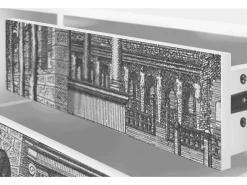 Móvel De Tv| Mueble de TV - 170х59х48 cm - T4 - View of the Piazza, Branco Bege