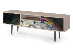Sale Mueble de TV - 170х59х41 cm - T6 - View of the Piazza, Latte Bege