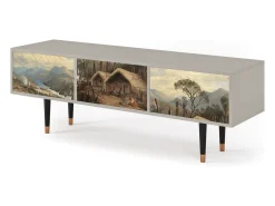 Discount Mueble de TV - 170х59х48 cm - T4 - View Across the Plains , Areia Bege