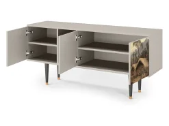 Móvel De Tv| Mueble de TV - 150х69х41 cm - T5 - View Across the Plains , Areia Bege