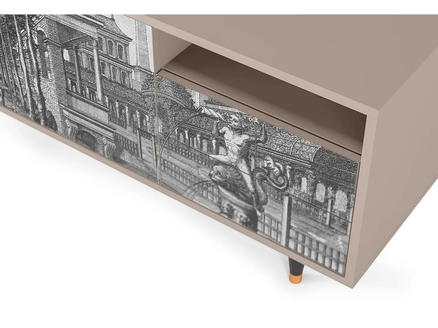 Mueble de TV - 125х56х41 cm - T7 - View of the Piazza, Latte^ Móvel De Tv