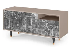 Mueble de TV - 125х56х41 cm - T7 - View of the Piazza, Latte^ Móvel De Tv