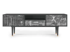 Mueble de TV - 170х59х41 cm - T6 - View of the Piazza, Antracite^ Móvel De Tv