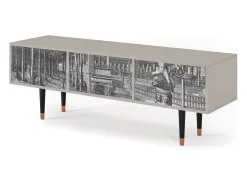 Móvel De Tv* Mueble de TV - 170х59х48 cm - T4 - View of the Piazza, Areia Bege