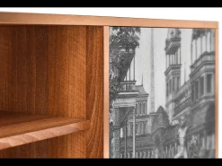 Móvel De Tv* Mueble de TV - 170х69х48 cm - T2 - View of the Piazza, Nogueira Castanho