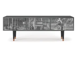 Mueble de TV - 170х59х48 cm - T4 - View of the Piazza, Antracite^ Móvel De Tv