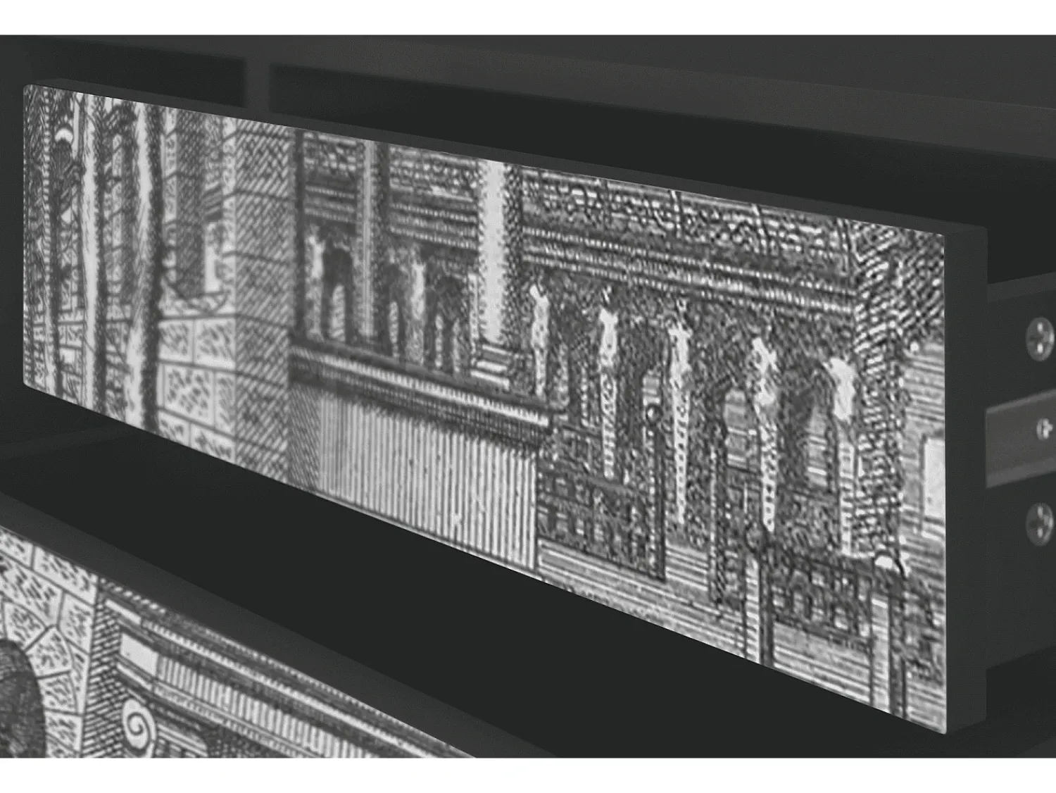 Mueble de TV - 170х59х48 cm - T4 - View of the Piazza, Antracite^ Móvel De Tv