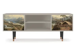 Outlet Mueble de TV - 170х69х48 cm - T2 - View Across the Plains , Areia Bege