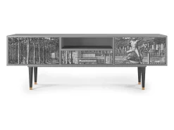 Sale Mueble de TV - 170х59х41 cm - T6 - View of the Piazza, Cinza Cinzento