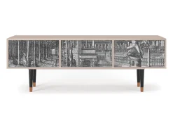 Clearance Mueble de TV - 170х59х48 cm - T4 - View of the Piazza, Latte Bege