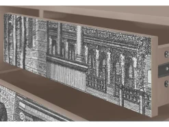 Clearance Mueble de TV - 170х59х48 cm - T4 - View of the Piazza, Latte Bege
