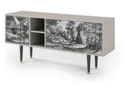Móvel De Tv* Mueble de TV - 150х69х41 cm - T5 - Village Road, Areia Bege