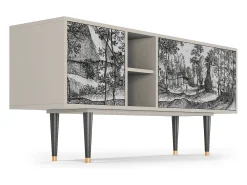 Móvel De Tv* Mueble de TV - 150х69х41 cm - T5 - Village Road, Areia Bege