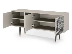 Móvel De Tv* Mueble de TV - 150х69х41 cm - T5 - Village Road, Areia Bege