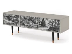 Mueble de TV - 170х59х48 cm - T4 - Village Road, Areia^ Móvel De Tv