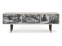 Mueble de TV - 170х59х48 cm - T4 - Village Road, Areia^ Móvel De Tv
