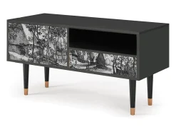 Mueble de TV - 115х59х48 cm - T3 - Village Road, Antracite^ Móvel De Tv