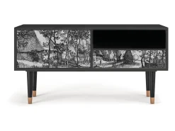 Mueble de TV - 115х59х48 cm - T3 - Village Road, Antracite^ Móvel De Tv