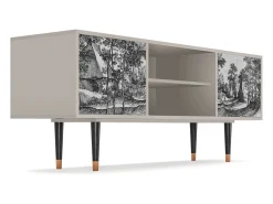 Mueble de TV - 170х69х48 cm - T2 - Village Road, Areia^ Móvel De Tv