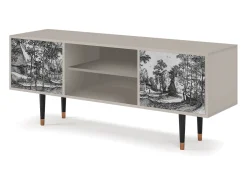 Mueble de TV - 170х69х48 cm - T2 - Village Road, Areia^ Móvel De Tv