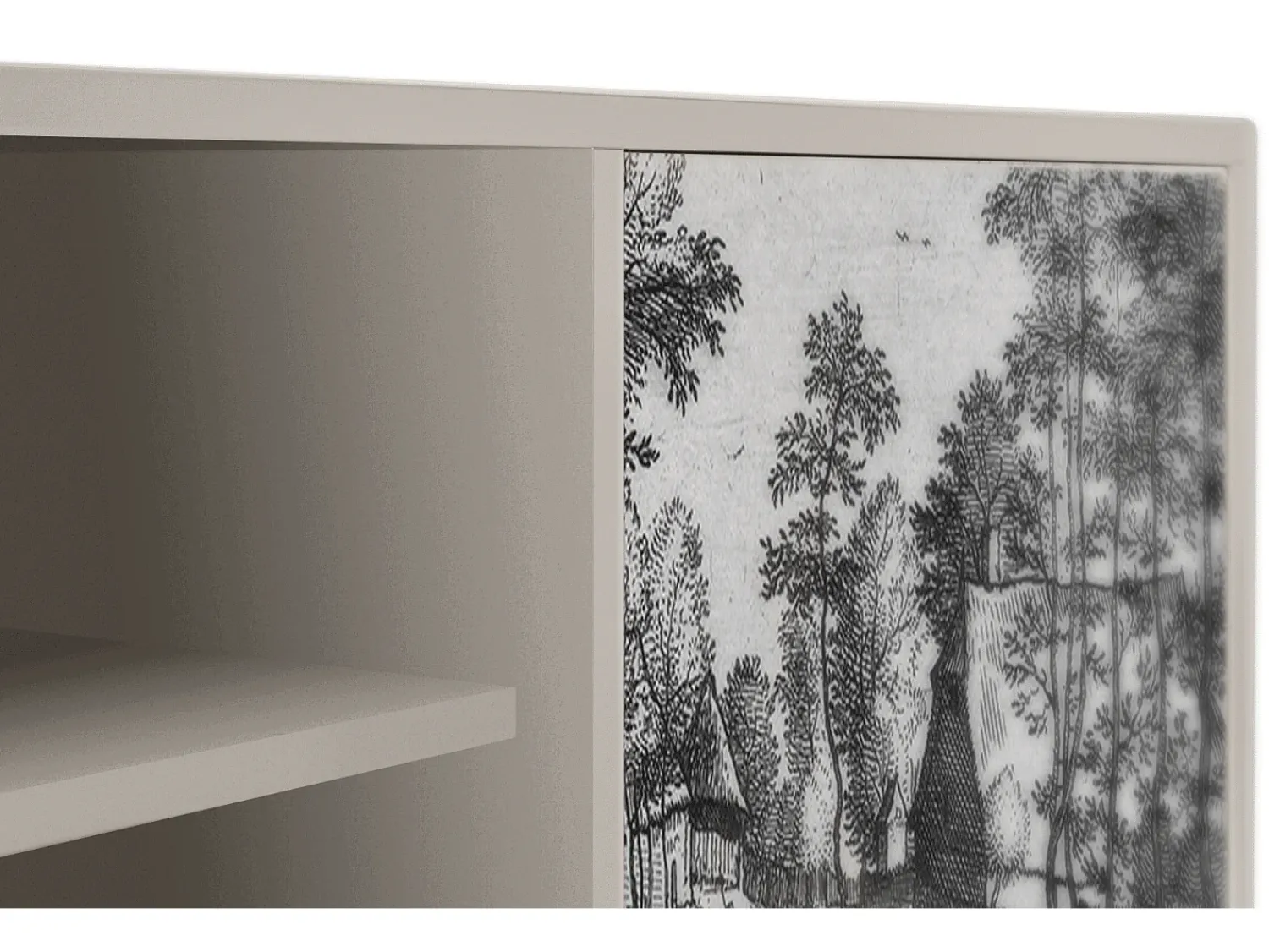 Mueble de TV - 170х69х48 cm - T2 - Village Road, Areia^ Móvel De Tv