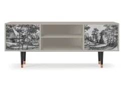 Mueble de TV - 170х69х48 cm - T2 - Village Road, Areia^ Móvel De Tv