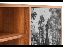 Móvel De Tv| Mueble de TV - 170х69х48 cm - T2 - Village Road, Nogueira Castanho