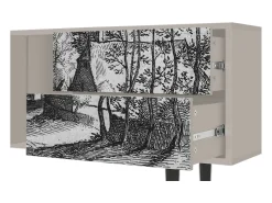 Mueble de TV - 170х69х48 cm - T1 - Village Road, Areia^ Móvel De Tv