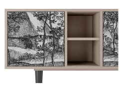 Mueble de TV - 150х69х41 cm - T5 - Village Road, Latte^ Móvel De Tv