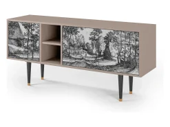 Mueble de TV - 150х69х41 cm - T5 - Village Road, Latte^ Móvel De Tv