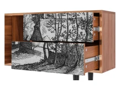 Best Mueble de TV - 170х69х48 cm - T1 - Village Road, Nogueira Castanho