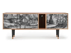 Best Mueble de TV - 170х69х48 cm - T1 - Village Road, Nogueira Castanho