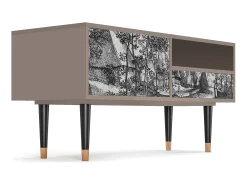 Best Mueble de TV - 115х59х48 cm - T3 - Village Road, Latte Bege