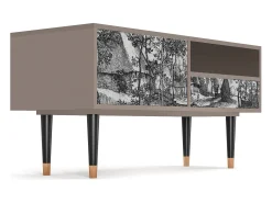 Best Mueble de TV - 115х59х48 cm - T3 - Village Road, Latte Bege