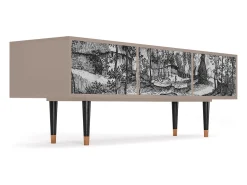 Móvel De Tv| Mueble de TV - 170х59х48 cm - T4 - Village Road, Latte Bege