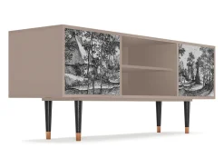 Mueble de TV - 170х69х48 cm - T2 - Village Road, Latte^ Móvel De Tv