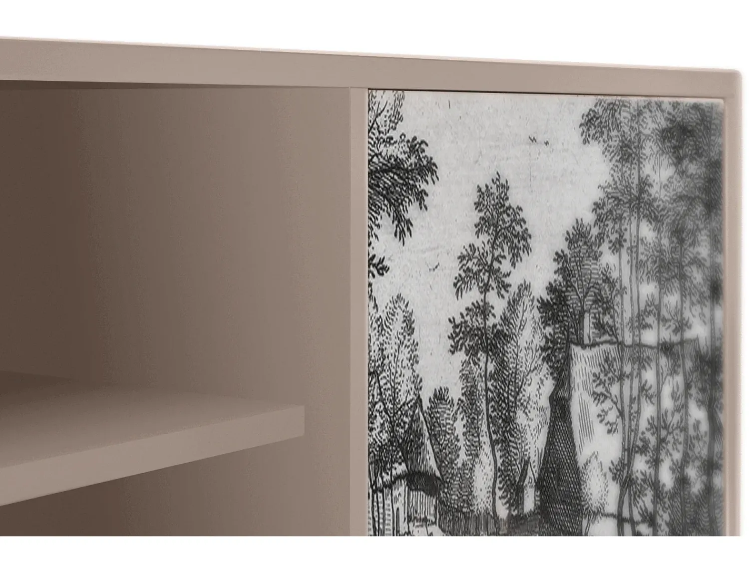 Mueble de TV - 170х69х48 cm - T2 - Village Road, Latte^ Móvel De Tv