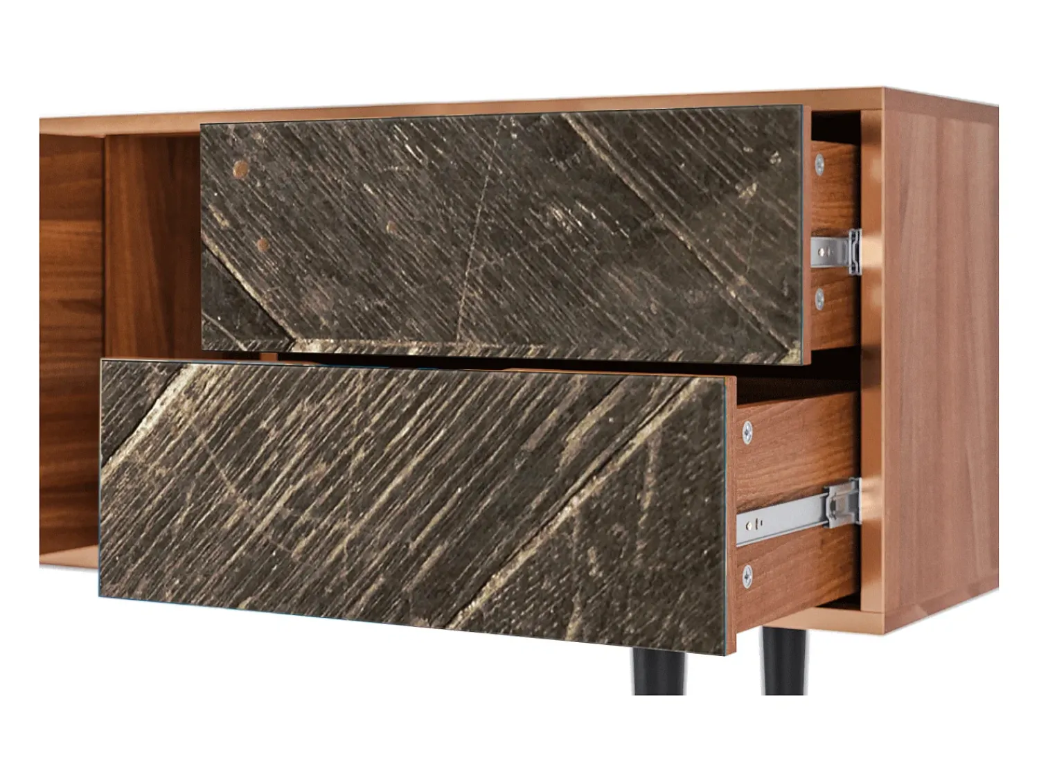 Móvel De Tv* Mueble de TV - 170х69х48 cm - T1 - Wise Tree, Nogueira Castanho